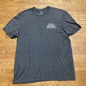 Southern Bliss inspirational T-shirt. Charcoal gray. XL